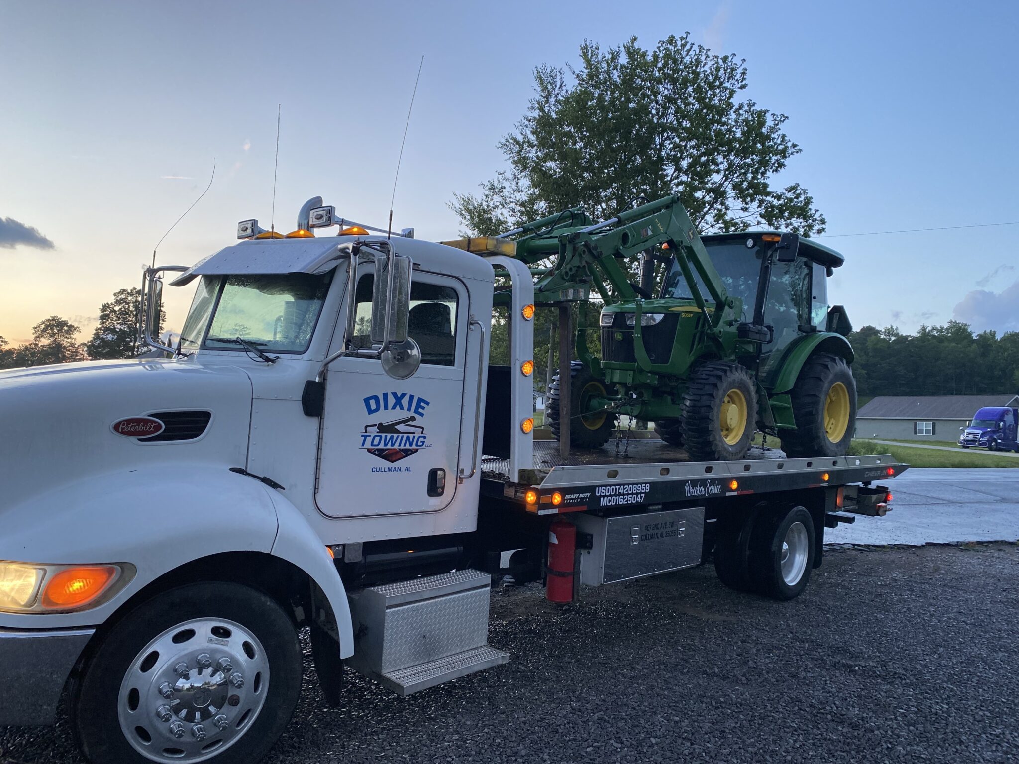 Equipment Hauling - Dixie Towing, LLC